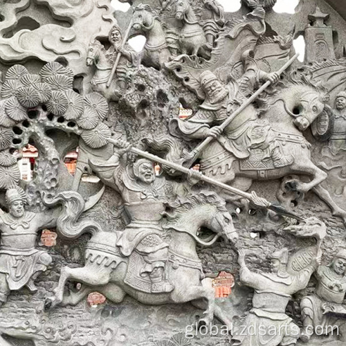 Stone Sculpture Relief mural hollow carving Manufactory